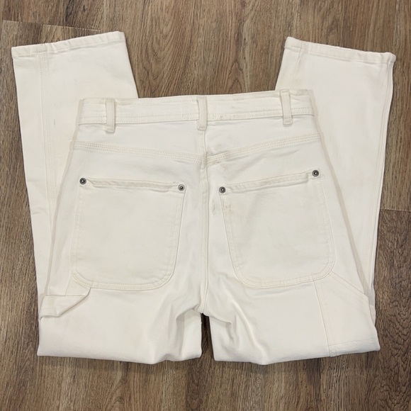 Frame Denim Natural White Utility Jeans Size 24 - Picture 6 of 9